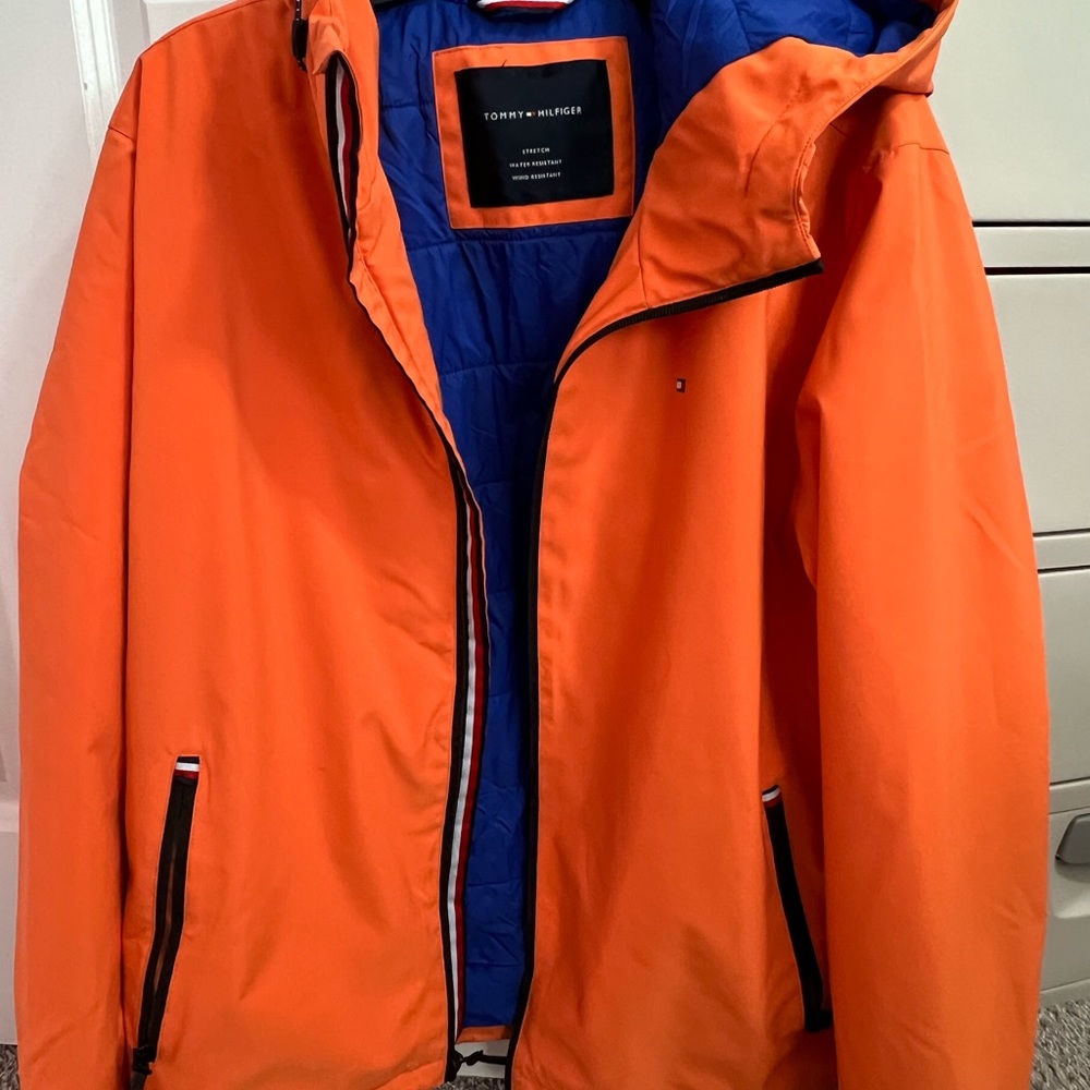 Tommy Hilfiger Men's Orange Jacket